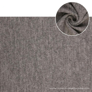 Textiles súper suaves Melange Melange Spandex tela de tejido cepillado